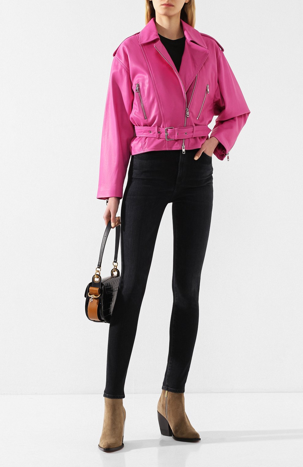 Кожаная куртка EMPORIO ARMANI, арт. 5NB04P/52P08, фото 2