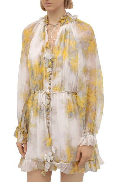 Шелковый комбинезон ZIMMERMANN, арт. 1231YB0T, фото 3