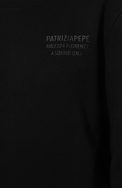 Хлопковый свитшот PATRIZIA PEPE, арт. 8M1536_J096, фото 5