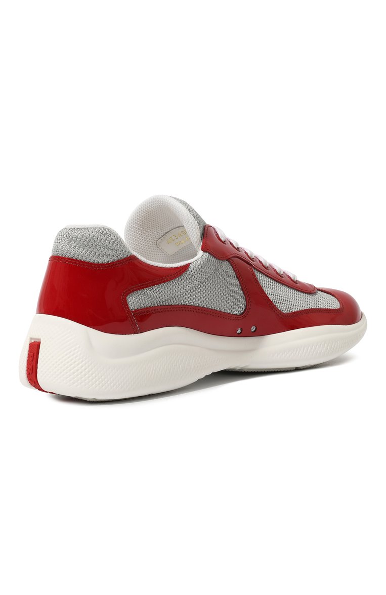 Комбинированные кроссовки PRADA, арт. 4E3400-ASZ-F0F5C, фото 1