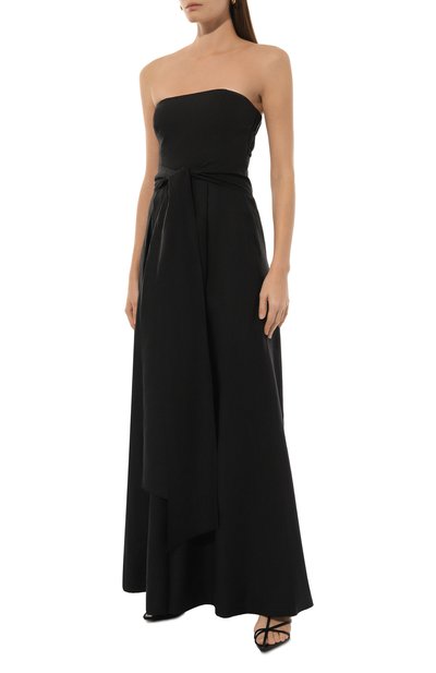 Льняной комбинезон YVON черного цвета по цене 89000 руб., арт. 0 340606, фото 3 Льняной комбинезон YVON, арт. 0 340606, фото 3