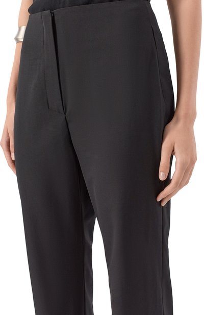 Брюки NANUSHKA черного цвета по цене 69900 руб., арт. NW25SSPA25499, фото 5 Брюки NANUSHKA, арт. NW25SSPA25499, фото 5