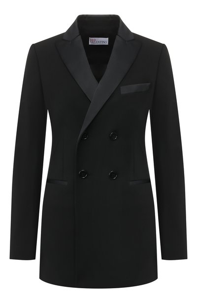 Женский жакет из смеси вискозы и шерсти REDVALENTINO, арт. SR0CEB05/4JJ