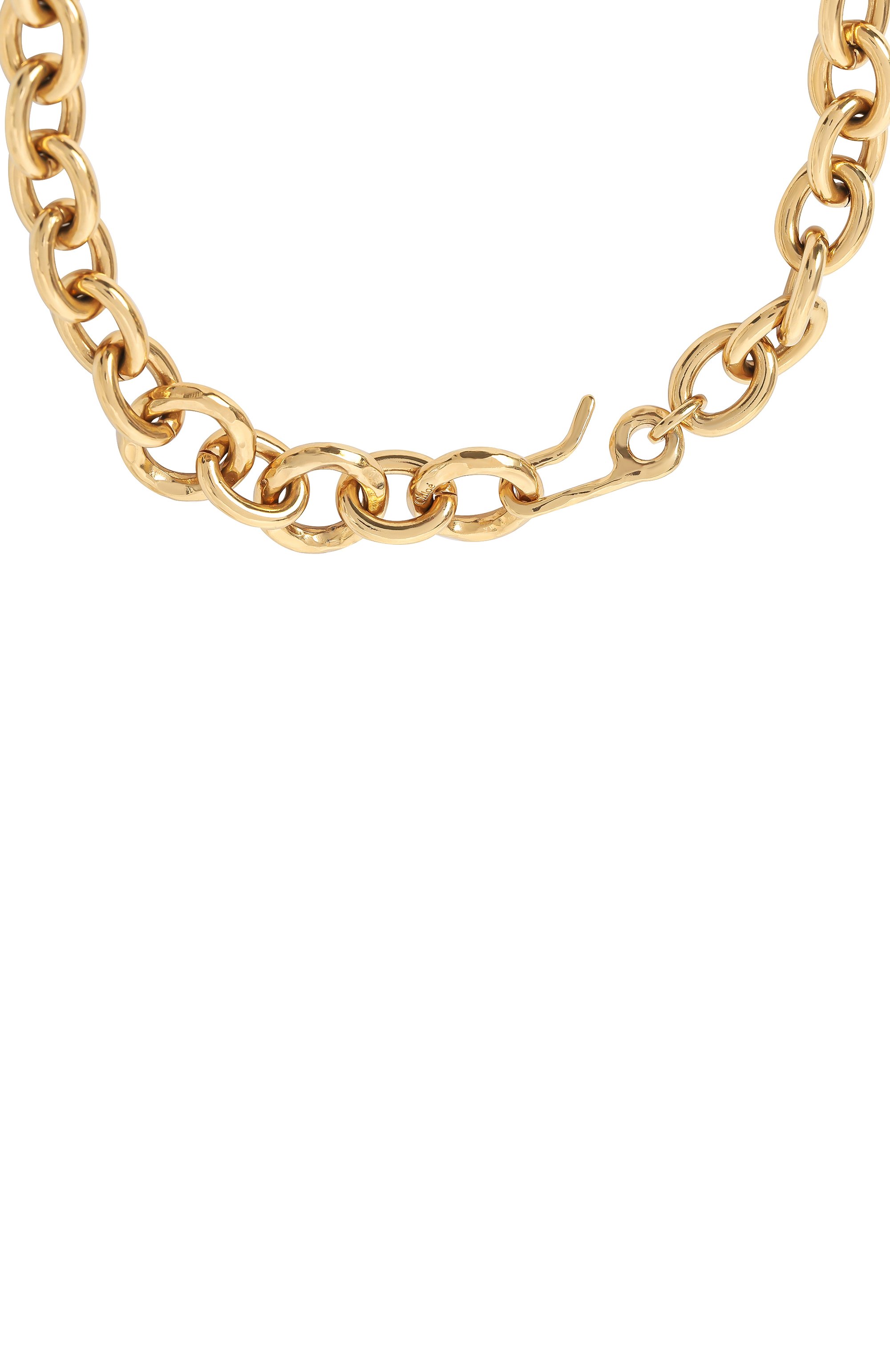 Колье CHLOÉ золотого цвета по цене 178500 руб., арт. CHC24WF047CB79DCTU, фото 4 Колье CHLOÉ, арт. CHC24WF047CB79DCTU, фото 4