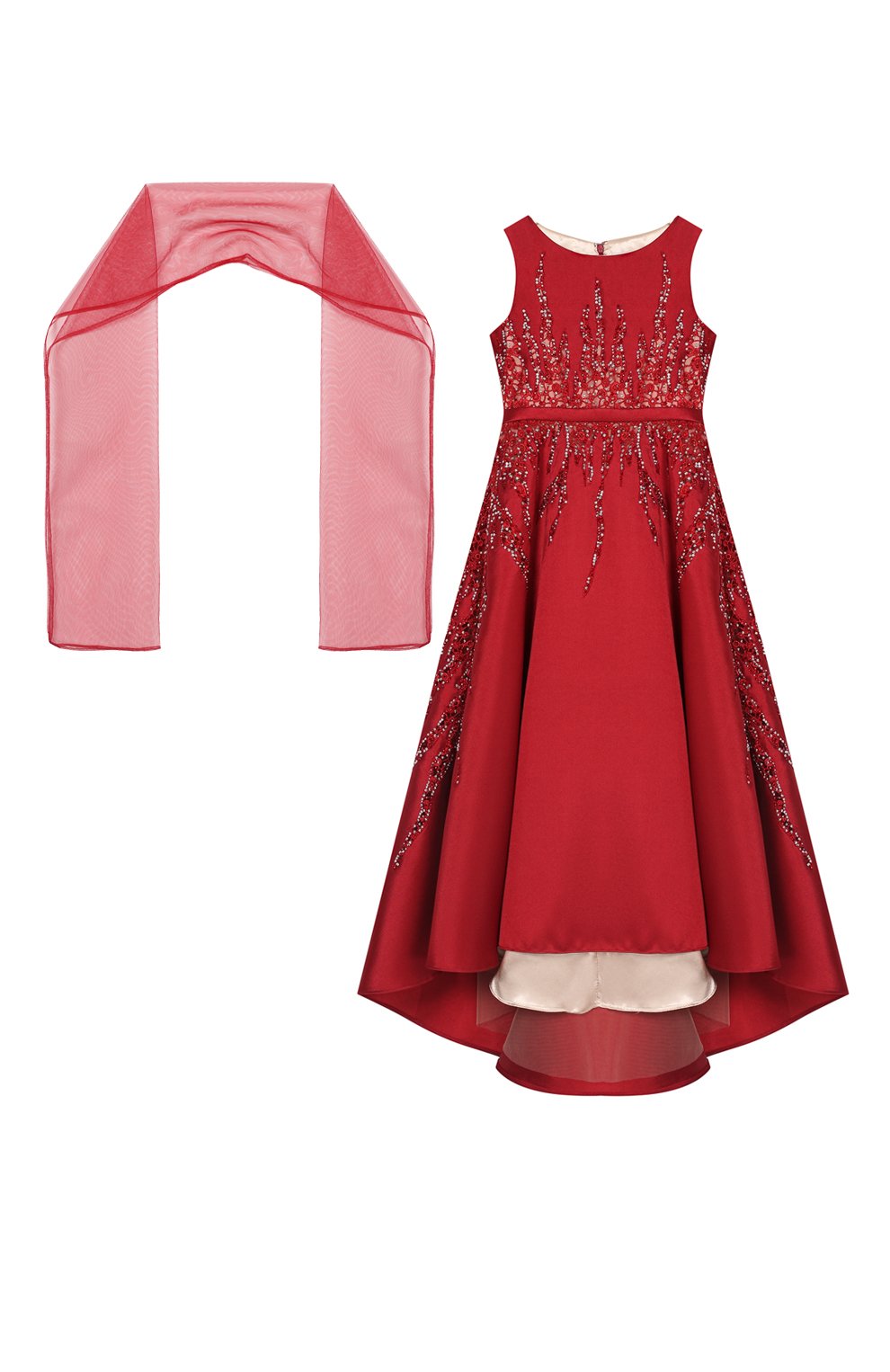 Платье-макси с шарфом CIAO KIDS, арт. CK1702, фото 1