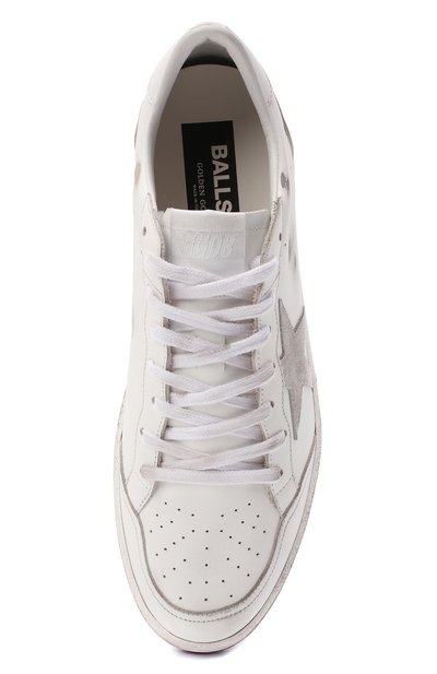 Кожаные кеды ball star GOLDEN GOOSE DELUXE BRAND, арт. GMF00117.F002095, фото 5