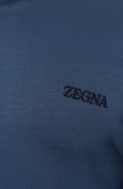 Хлопковый свитшот ZEGNA, арт. N6ML11760, фото 5