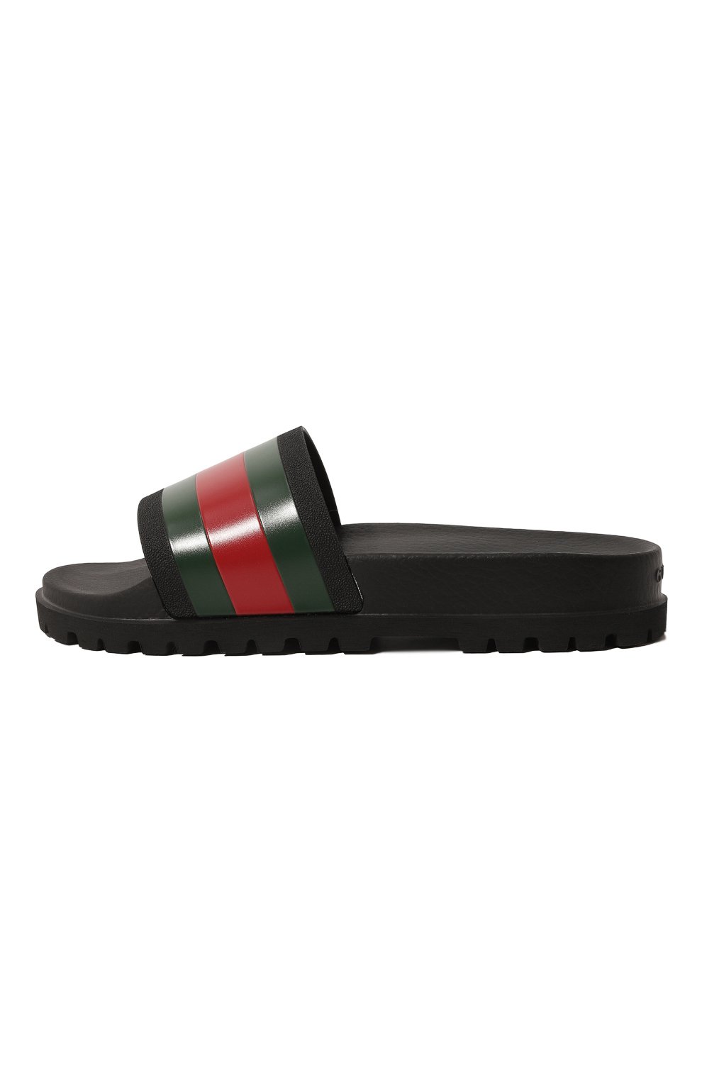 Шлепанцы GUCCI черного цвета по цене 54150 руб., арт. 429469 GIB10, фото 4 Шлепанцы GUCCI, арт. 429469 GIB10, фото 4