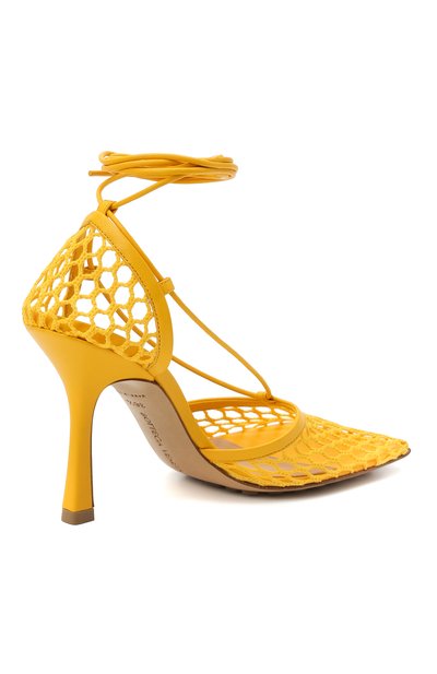 Текстильные босоножки stretch BOTTEGA VENETA, арт. 651388/VBSD3, фото 4