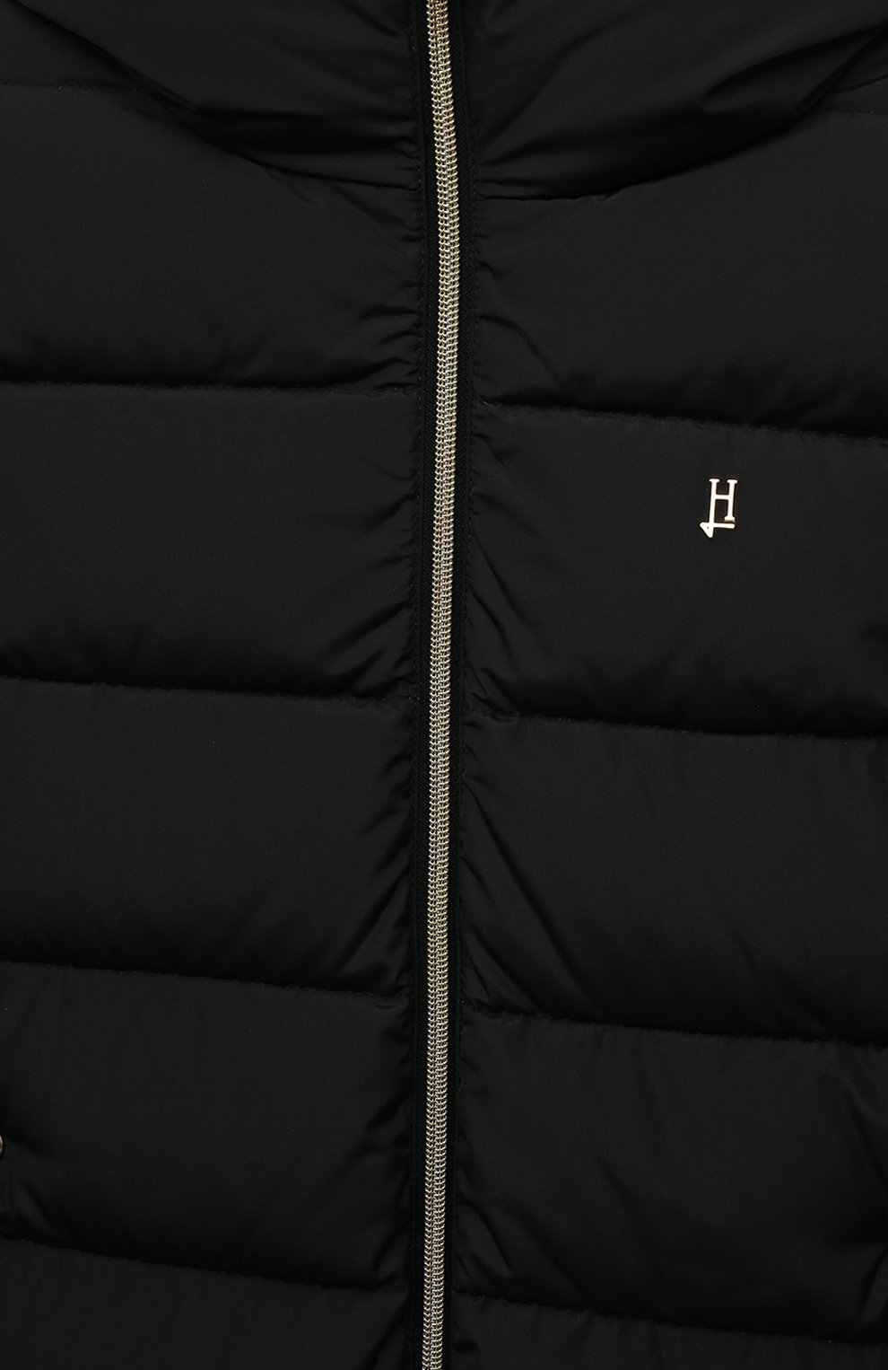 Пуховое пальто HERNO черного цвета по цене 62550 руб., арт. PI000138G/20045/4A-8A, фото 3 Пуховое пальто HERNO, арт. PI000138G/20045/4A-8A, фото 3