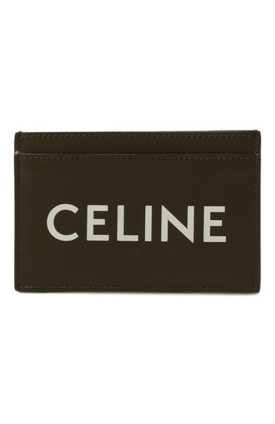 Мужской кожаный футляр для кредитных карт CELINE, арт. 10B703DMF
