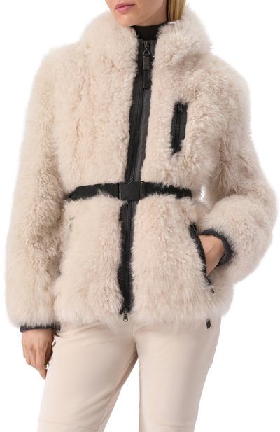 Куртка из козы BRUNELLO CUCINELLI кремового цвета по цене 2070000 руб., арт. MPMWL7906, фото 3 Куртка из козы BRUNELLO CUCINELLI, арт. MPMWL7906, фото 3
