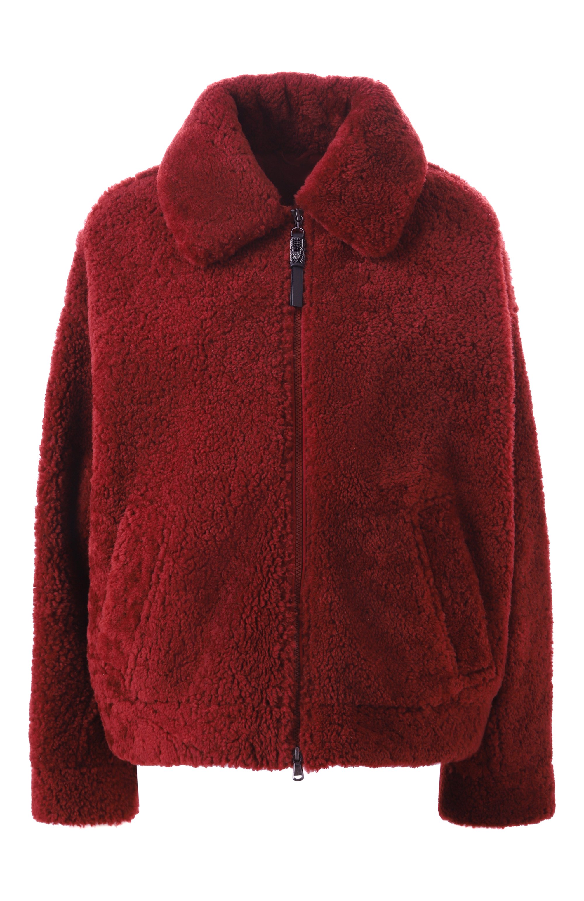 Бомбер из овчины BRUNELLO CUCINELLI, арт. MPMMI7834, фото 1