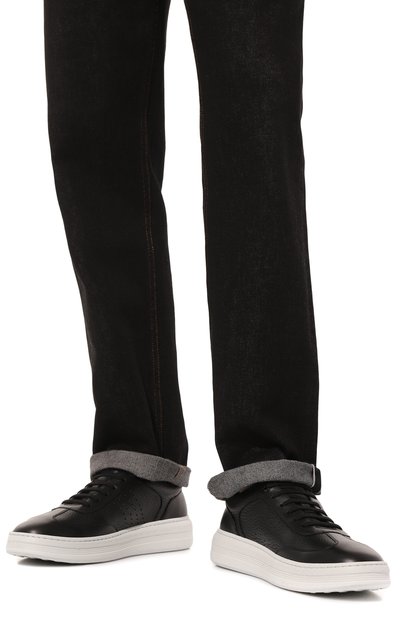 Кожаные кеды STEFANO RICCI, арт. UF51_G6525/VTVDMR, фото 3