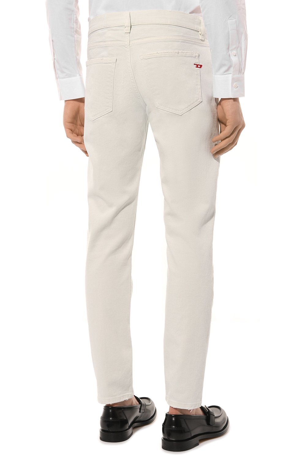 Джинсы DIESEL белого цвета по цене 21050 руб., арт. A03558/09F26, фото 4 Джинсы DIESEL, арт. A03558/09F26, фото 4