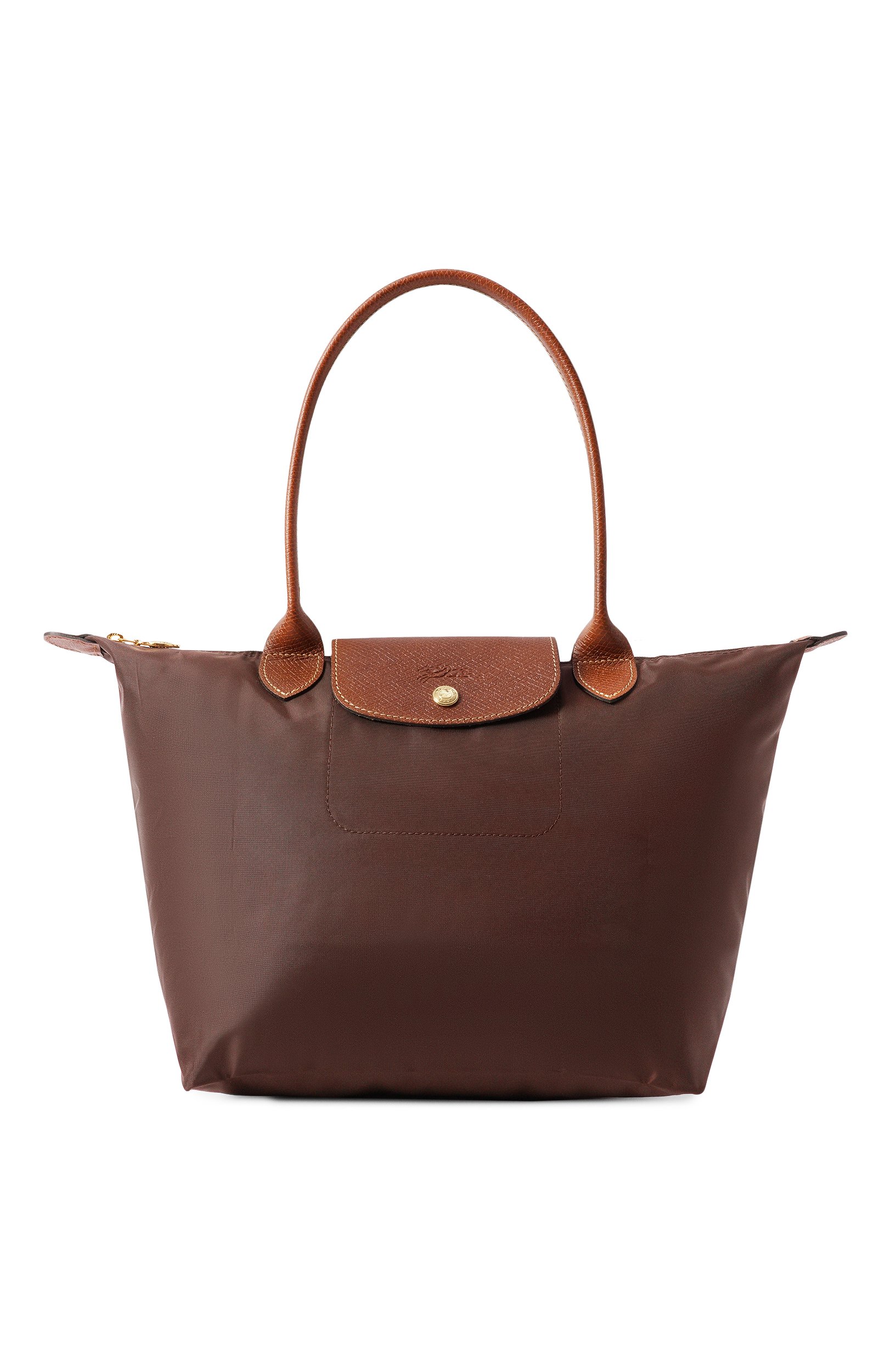 Сумка le pliage original medium LONGCHAMP коричневого цвета по цене 19950 руб., арт. L2605089/089, фото 1 Сумка le pliage original medium LONGCHAMP, арт. L2605089/089, фото 1