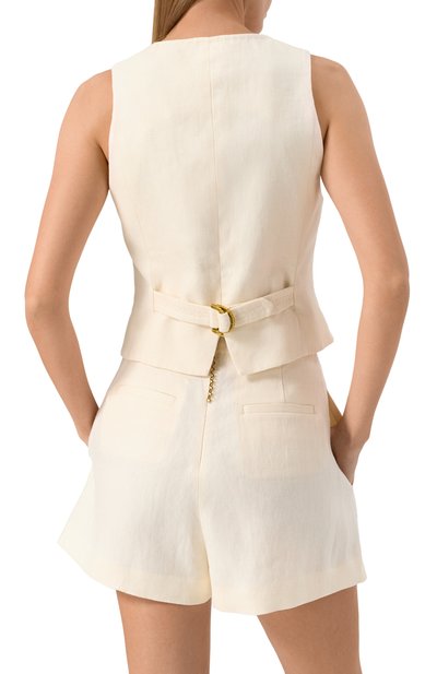 Льняной жилет ZIMMERMANN, арт. 2401JR251, фото 4