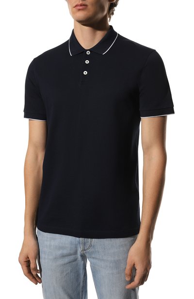 Хлопковое поло GIORGIO ARMANI, арт. 3KSF75/SJMZZ, фото 3