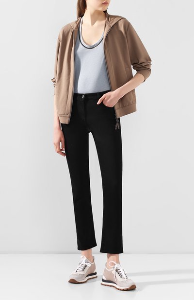 Текстильные кроссовки BRUNELLO CUCINELLI, арт. MZ35G1804, фото 2