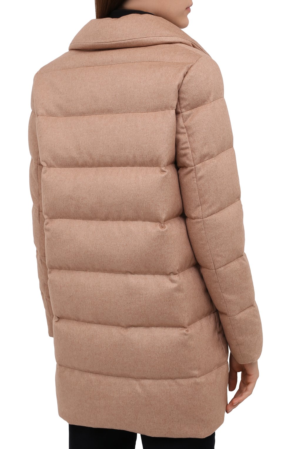 Пуховая куртка из шелка и кашемира HERNO, арт. PI1377D/38087, фото 4