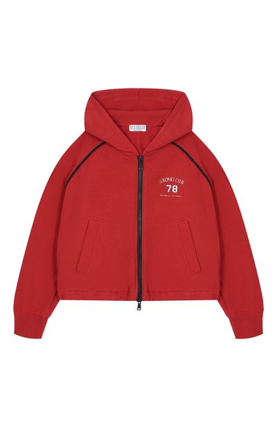 Хлопковая толстовка BRUNELLO CUCINELLI, арт. BH827E857B