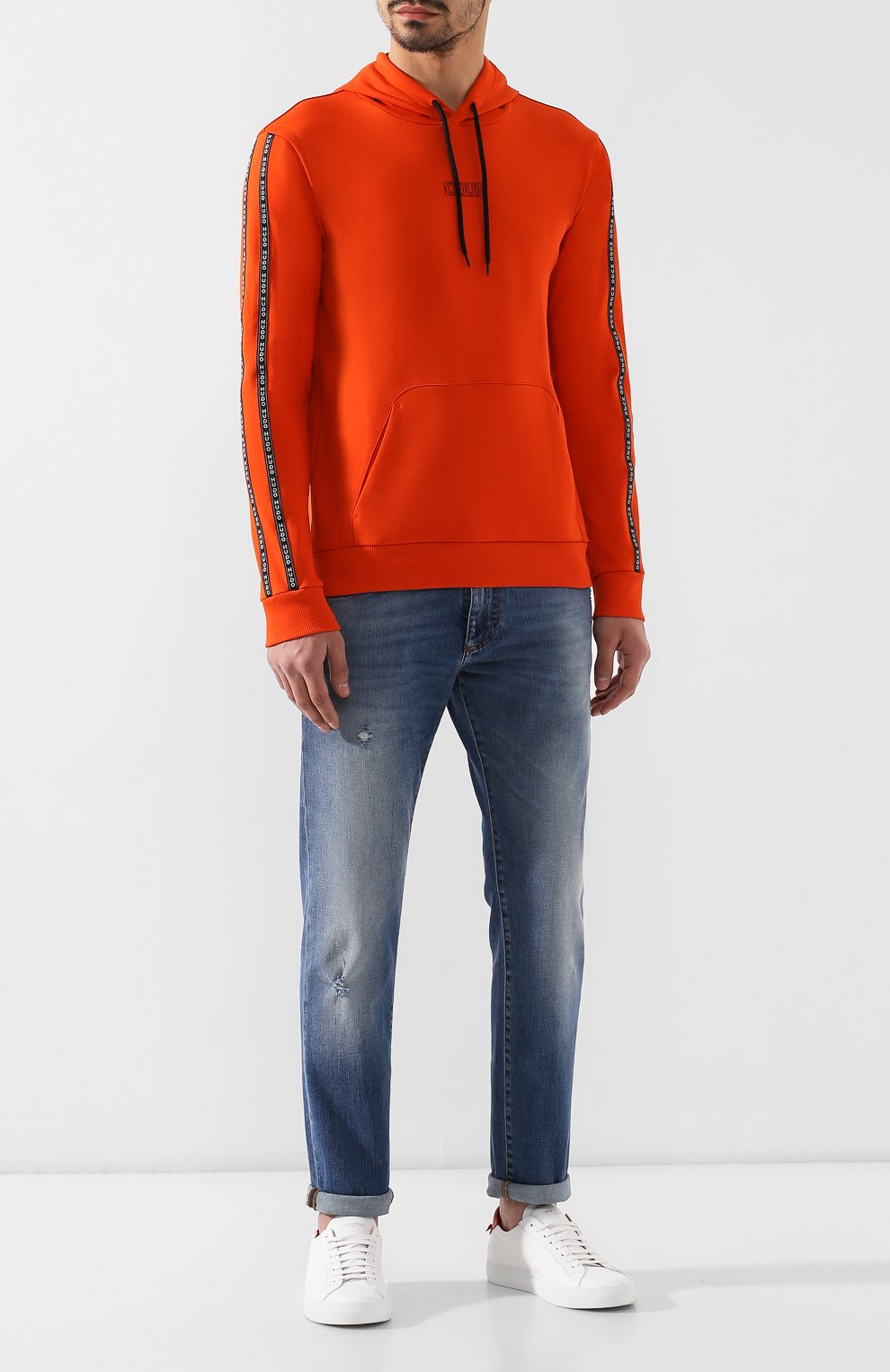 Хлопковое худи BOSS, арт. 50410571, фото 2