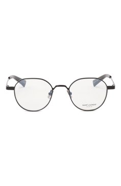 Женские оправа SAINT LAURENT черного цвета, арт. SL 730 001 | Фото 3 (Региональные ограничения белый список (Axapta Mercury): Не проставлено; Нос: Не проставлено; Тип очков: Оправа; Материал: Металл; Очки форма: Круглые; Оптика Гендер: оптика-женское)