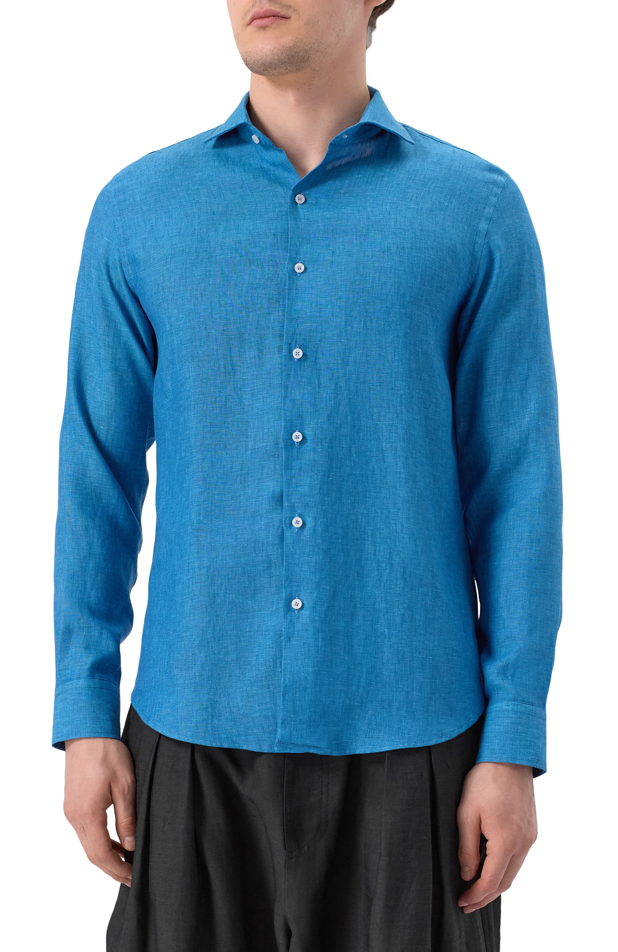 Льняная рубашка FEFE`, арт. LINEN SHIRT/CL74, фото 3