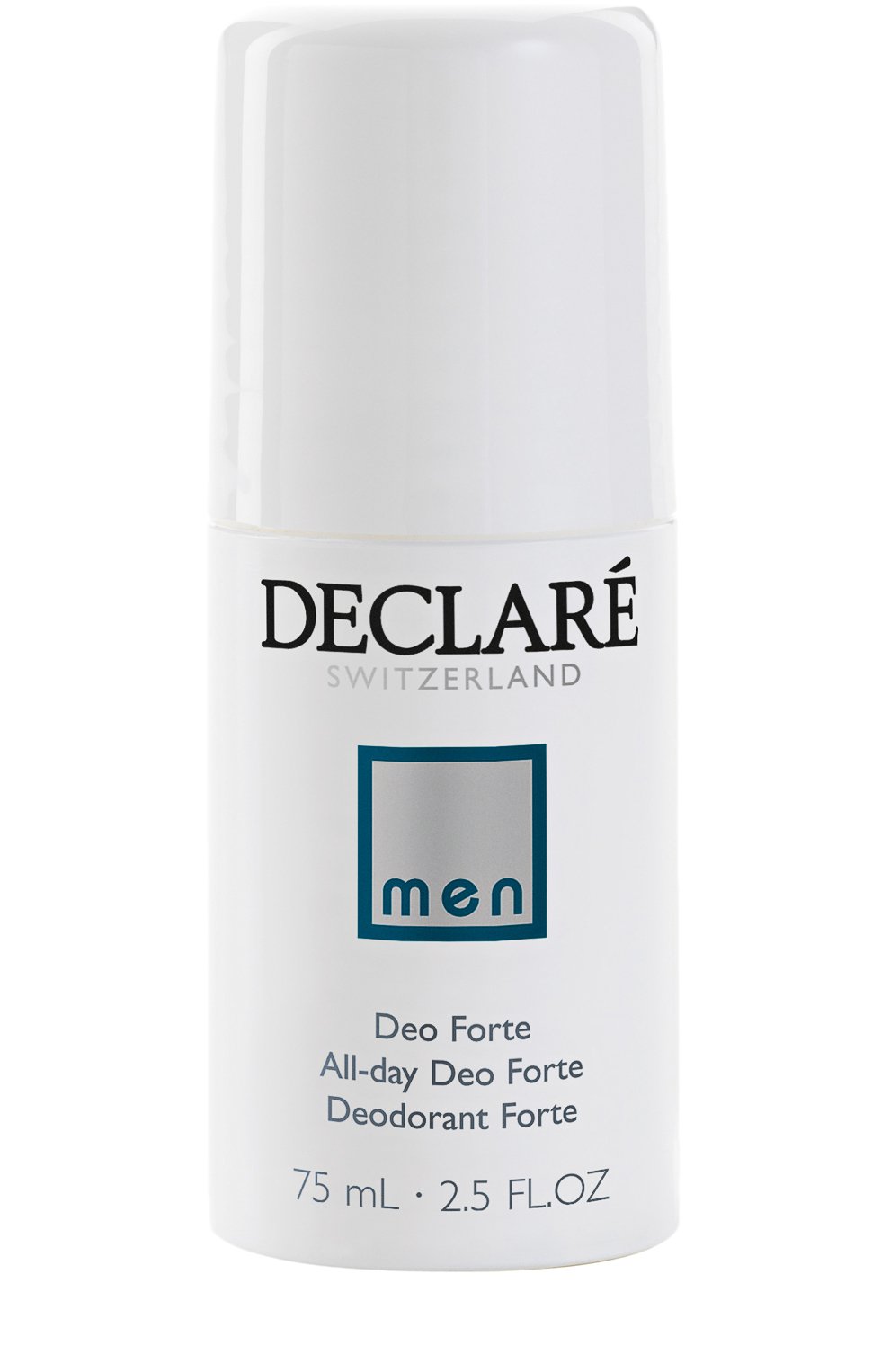 Роликовый дезодорант для мужчин men all-day deo forte (75ml) MIRIAMQUEVEDO бесцветного цвета по цене 13500 руб., арт. 316, фото 1 Роликовый дезодорант для мужчин men all-day deo forte (75ml) MIRIAMQUEVEDO, арт. 316, фото 1