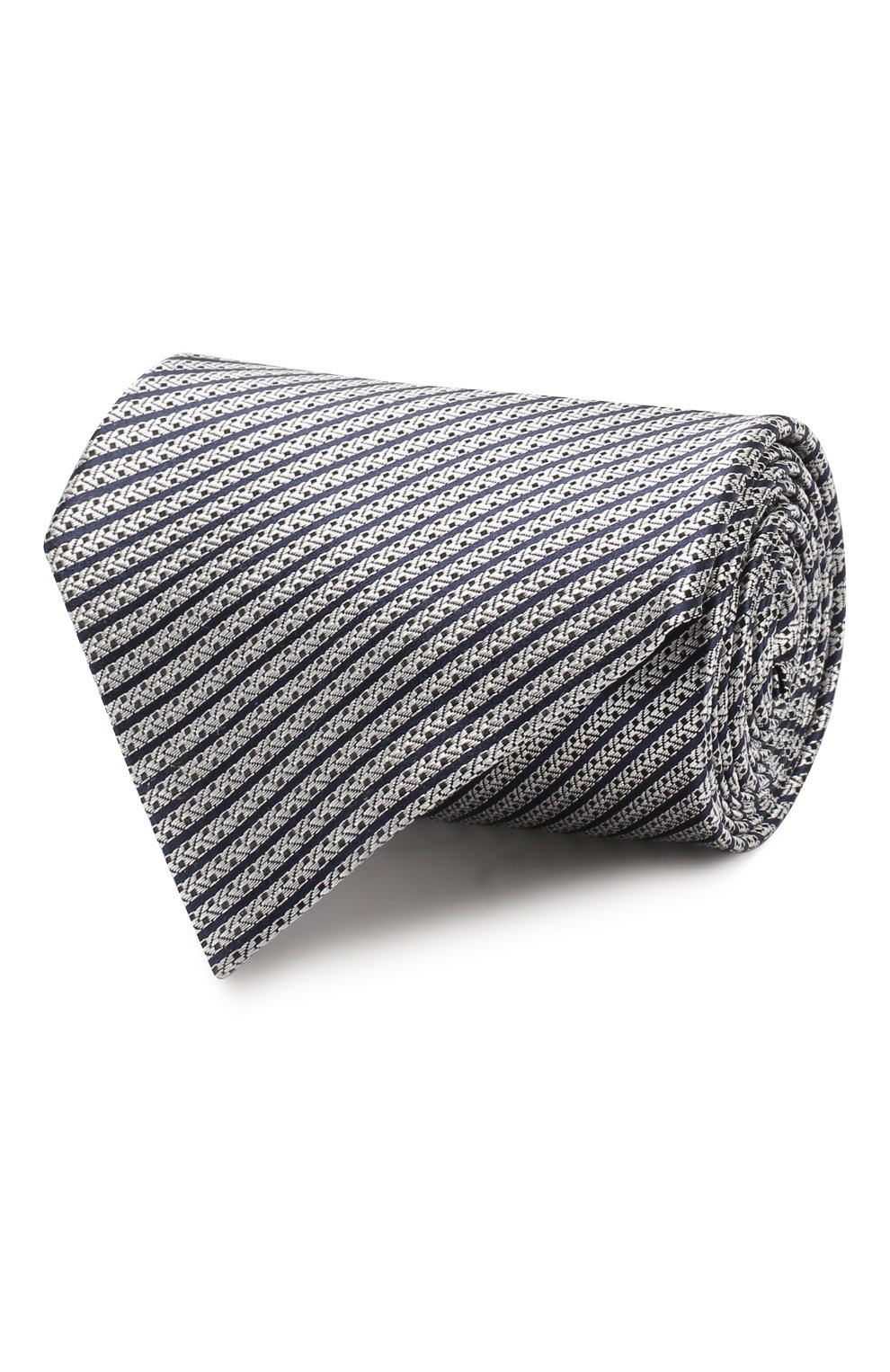 Шелковый галстук ZEGNA синего цвета по цене 19950 руб., арт. Z5E18/1XW, фото 1 Шелковый галстук ZEGNA, арт. Z5E18/1XW, фото 1
