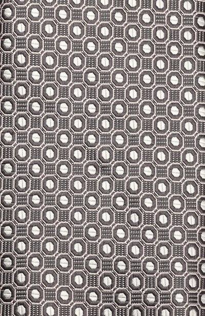 Шелковый галстук с узором ZEGNA коричневого цвета по цене 17950 руб., арт. Z9E561XW, фото 3 Шелковый галстук с узором ZEGNA, арт. Z9E561XW, фото 3