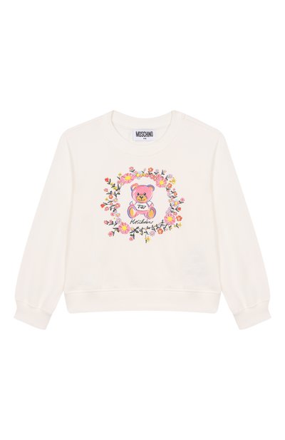 Хлопковый свитшот MOSCHINO, арт. HIF02M/LDA13/4-8