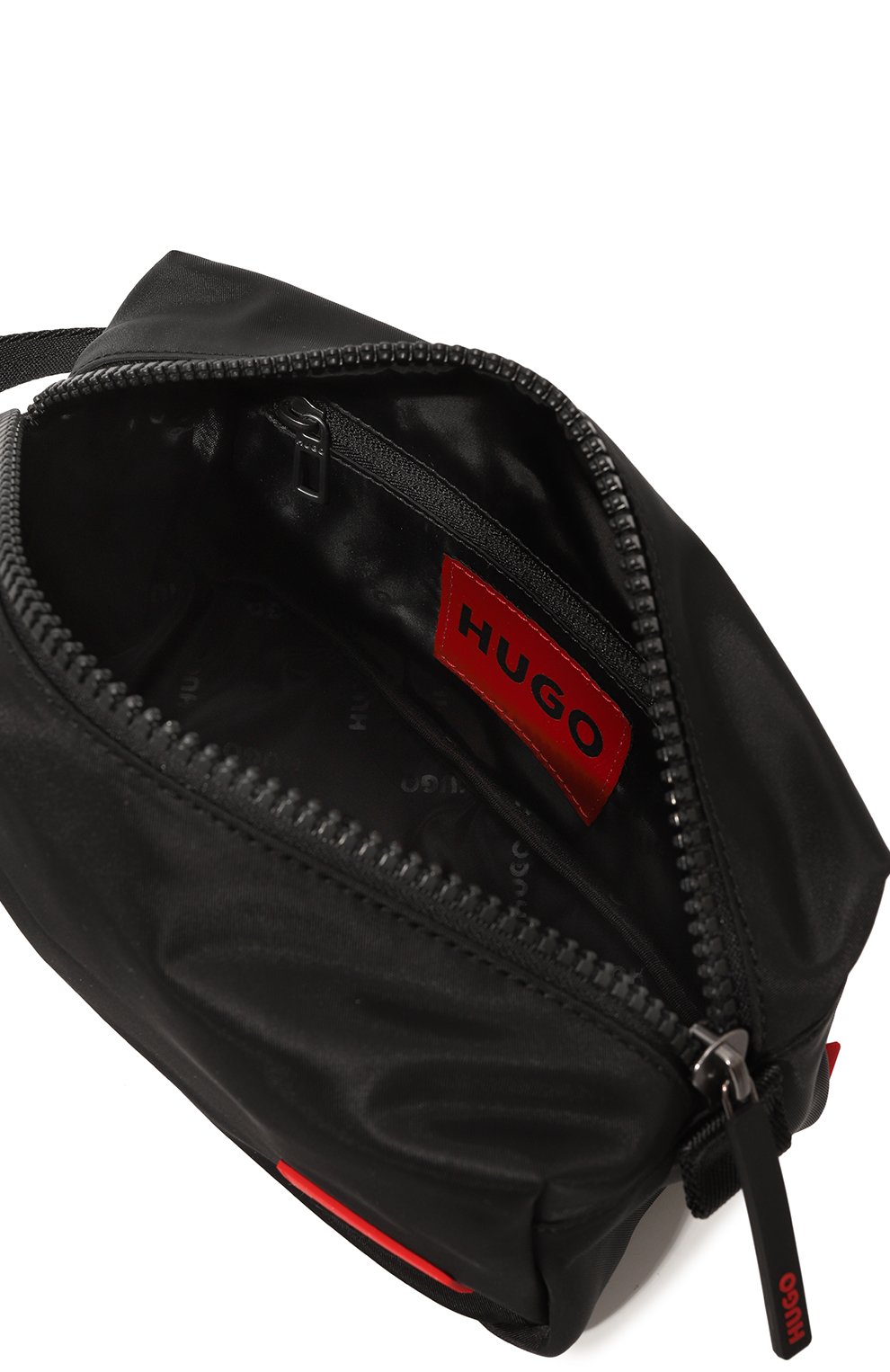 Текстильный несессер HUGO черного цвета по цене 6960 руб., арт. 50497643, фото 4 Текстильный несессер HUGO, арт. 50497643, фото 4