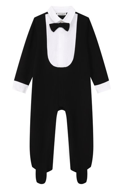 Хлопковый комбинезон DOLCE & GABBANA, арт. L11085/G7P2A