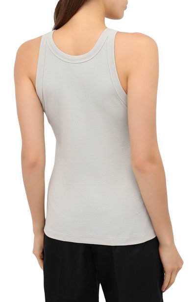 Хлопковая майка TOTEME, арт. ESPERA RIB TANK 203-437-772, фото 4