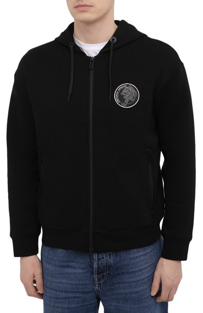 Хлопковая толстовка EMPORIO ARMANI, арт. 3L1MCF/1JHSZ, фото 3