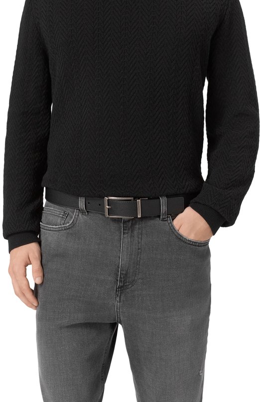 Двусторонний ремень Dirk Bikkembergs BKCU01222M Чёрный  BKCU01222M Фото 2