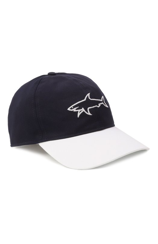 Хлопковая бейсболка Paul&Shark 25417101 Синий 25417101