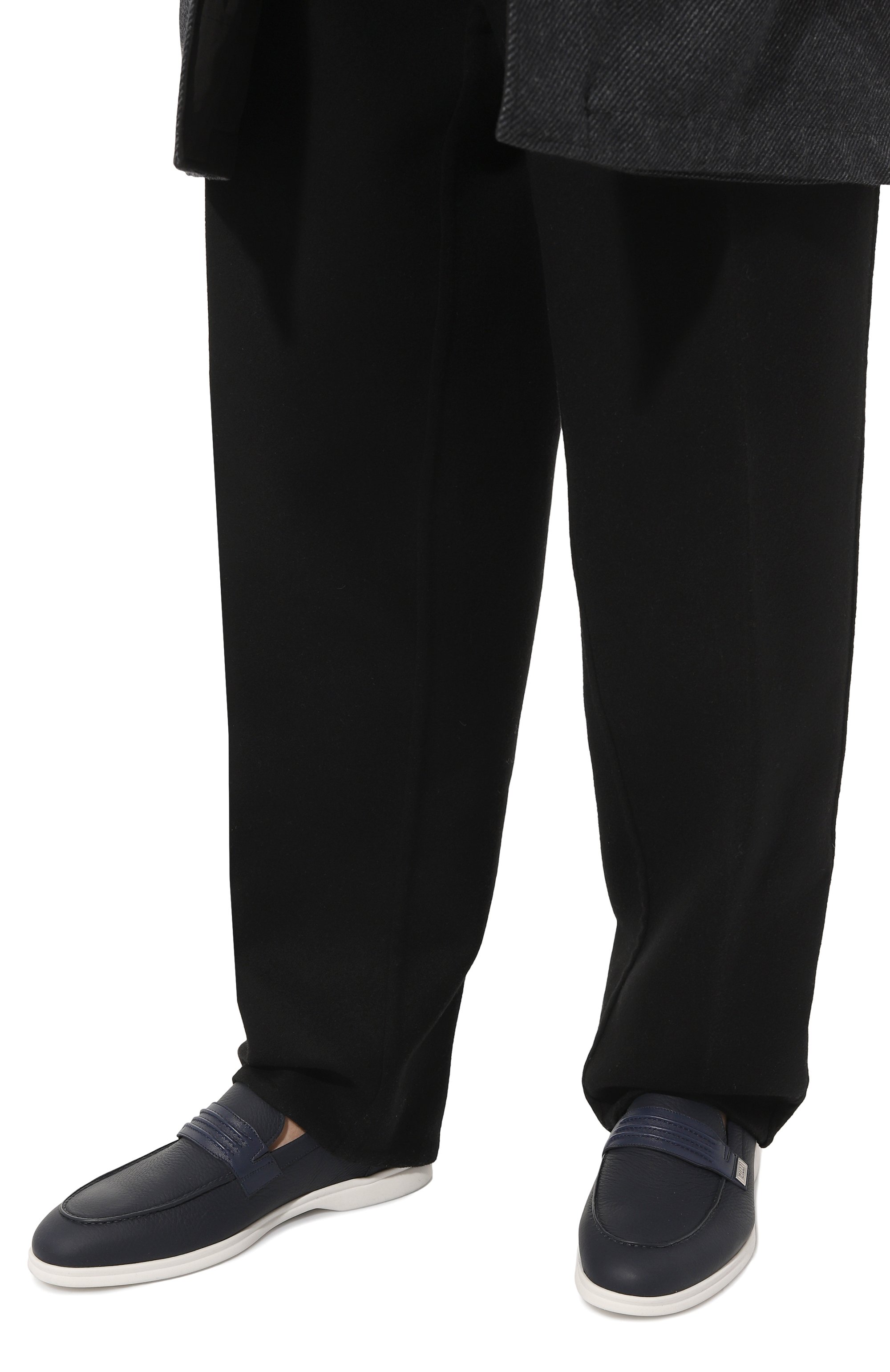 Кожаные лоферы ZILLI, арт. H0074AM1961VRUL01, фото 3