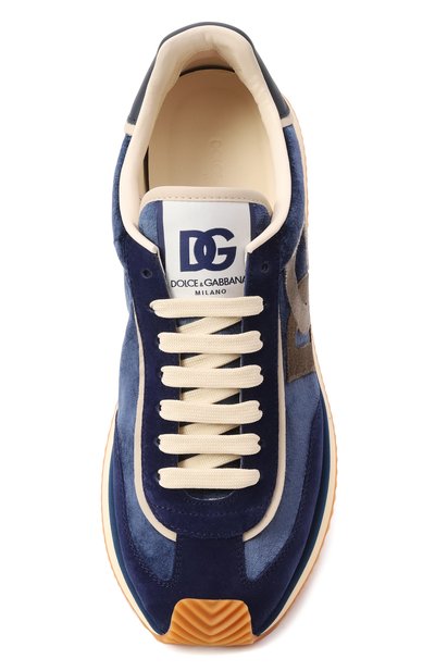 Комбинированные кроссовки dg cushion DOLCE & GABBANA, арт. CS2288/A6C78, фото 5