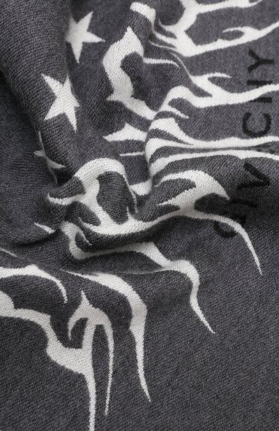 Шарф из шерсти и шелка GIVENCHY, арт. GV4518/J5296, фото 4