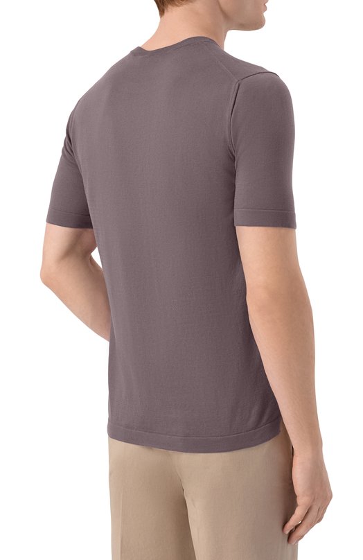 Хлопковая футболка MVST M26.CSM.K406/FSI26 Коричневый  M26.CSM.K406/FSI26 Фото 4