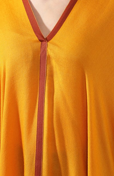 Пончо из смеси шелка и кашемира LORO PIANA, арт. FAI5673, фото 5