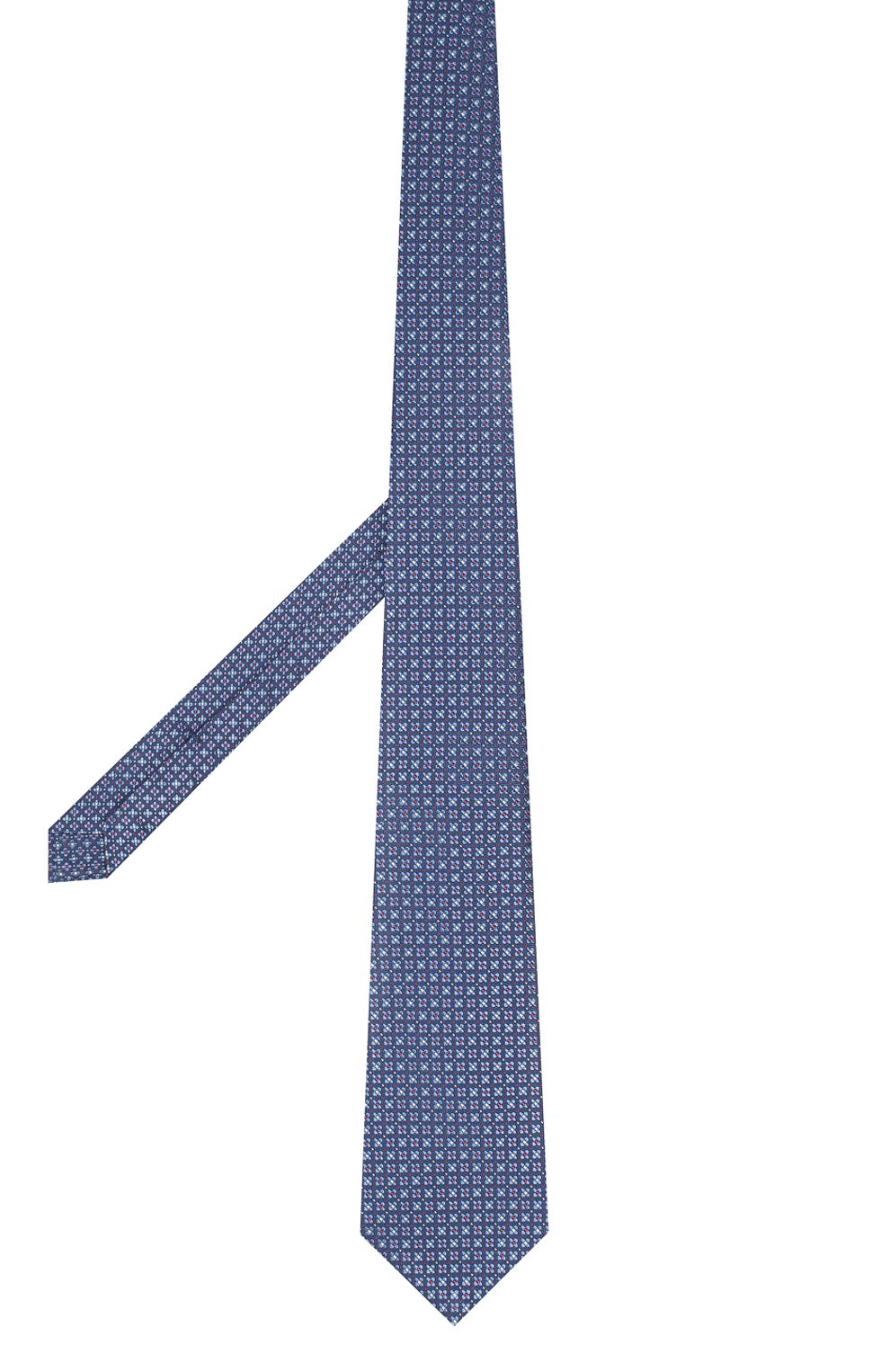 Шелковый галстук KITON синего цвета по цене 31300 руб., арт. UCRVKLC08F21, фото 2 Шелковый галстук KITON, арт. UCRVKLC08F21, фото 2