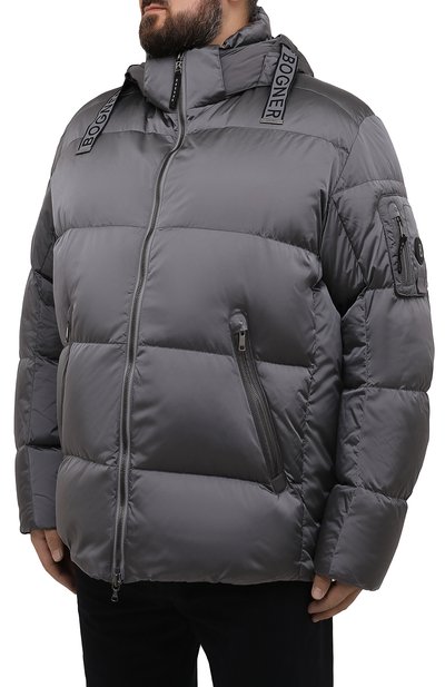 Пуховик BOGNER серебряного цвета по цене 127500 руб., арт. 38353615, фото 3 Пуховик BOGNER, арт. 38353615, фото 3
