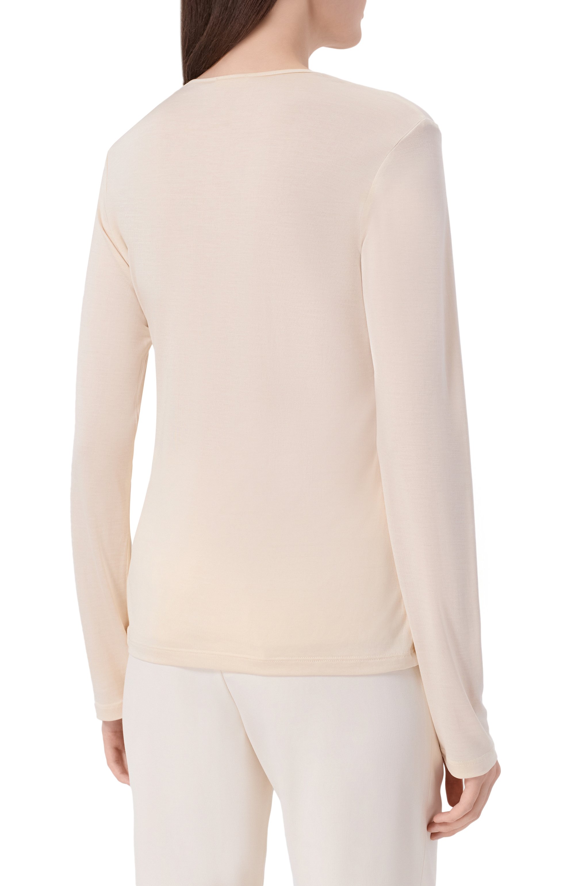 Лонгслив из шелка 12 STOREEZ, арт. 136691, фото 4