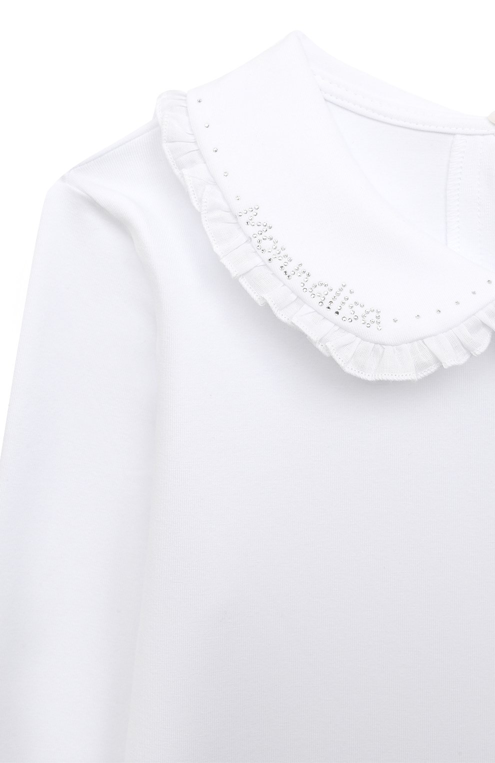 Хлопковая блузка MONNALISA, арт. 18BTSH, фото 3