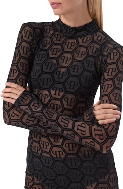 Платье PHILIPP PLEIN, арт. SAFC WRG3448 PTE003N, фото 4