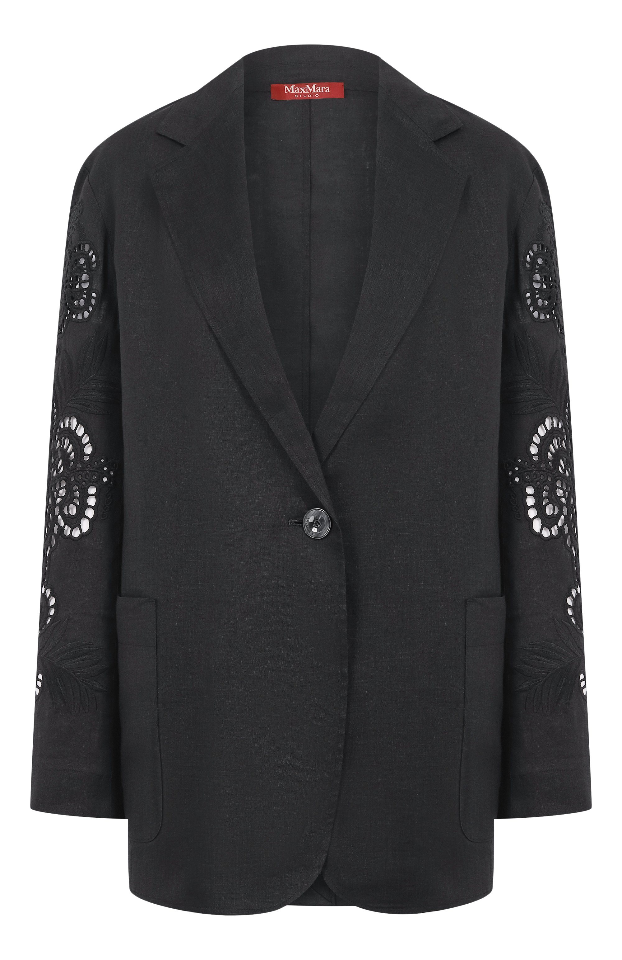 Льняной жакет MAX MARA STUDIO, арт. ANGIZIA, фото 1