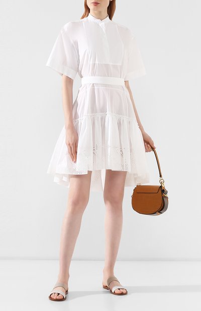 Хлопковое платье CHLOÉ, арт. CHC19AR039040, фото 2